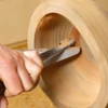 Kép 2/3 - Crown kaparó faeszterga kés, Side Scraper, M42 acél, 19 mm pengeszélesség