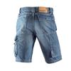 Kép 2/2 - Engelbert Strauss Farmer rövidnadrág kék (stonewashed)