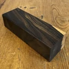 Kép 3/5 - Ziricote késmarkolat anyag, csiszolt, olajozott, 30 x 40 x 120 mm ZIR230