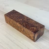Kép 2/2 - Amboina gyökér késmarkolat anyag, stabilizált, 28 x 38 x 118 mm AM110