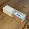 Kép 1/2 - Hikori dió késmarkolat anyag 30 x 40 x 140 mm HKD001