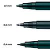 Kép 2/2 - Staedtler Lumocolor alkoholos filc fekete 1,0mm