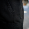 Kép 3/3 - Engelbert Strauss Kapucnis pulóver Poly Cotton fekete
