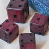 Kép 6/6 - Hobbi fa csomag 20 db amaranth, zebrano, paduk, wenge 20 mm x 20 mm x 150 mm