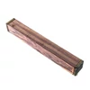Kép 2/2 - Királyfa (kingwood) hobbi faanyag 36 x 36 x 300 mm KW106