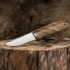 Kép 2/2 - Zebrano XCUT késmarkolat anyag 40 mm x 125 mm x 30 mm