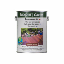 Biopin Teraszolaj 2,5 Liter Bangkirai szín