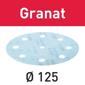 Csiszolópapír Granat STF D125/8 P1000