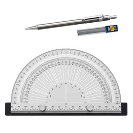 Hattori precíziós szögmérő + rotring ceruza 0,5 mm Dictum