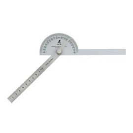 Shinwa japán precíziós szögmérő vonalzó 90 mm