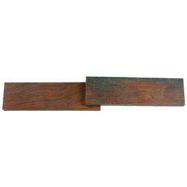 Pakkafa késmarkolat anyag 8 mm x 35 mm x 120 mm sötétbarna