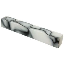 Akril Pen Blank eszterga anyag gyöngyház-fekete Dictum 20x20x155mm