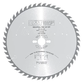 CMT Industrial Körfűrészlap hosszanti és keresztirányú vágásra D400x3,5 d30 Z48 HW Csökkentett zajszint