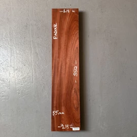 Afrikai paduk hobbi faanyag 55 x 215 x 950 mm PADUK503