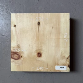 Cirbolya fenyő hobbi faanyag 55 x 270 x 270 mm CF501