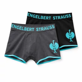Engelbert Strauss boxeralsó stretch trail 2 db fekete-kék