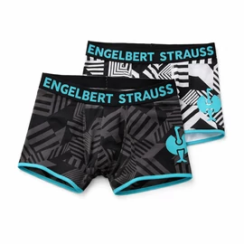Engelbert Strauss boxeralsó stretch 2 db fekete-kék-fehér