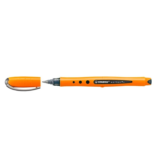 STABILO worker+ fekete rollertoll 0,5 mm