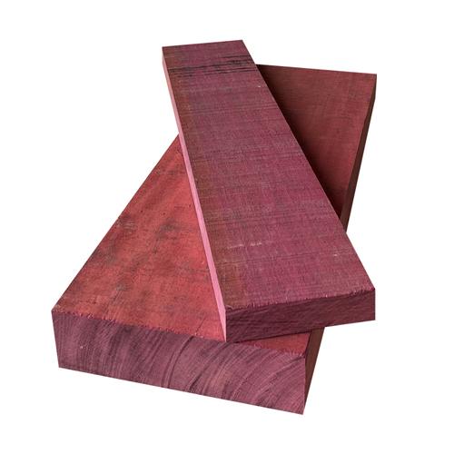Amaranth (purpleheart) hobbi fa 55 mm x 180 mm x 500 mm