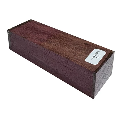 Amaranth, purpleheart hobbi faanyag 30 mm x 40 mm x 125 mm AMARANTH0015