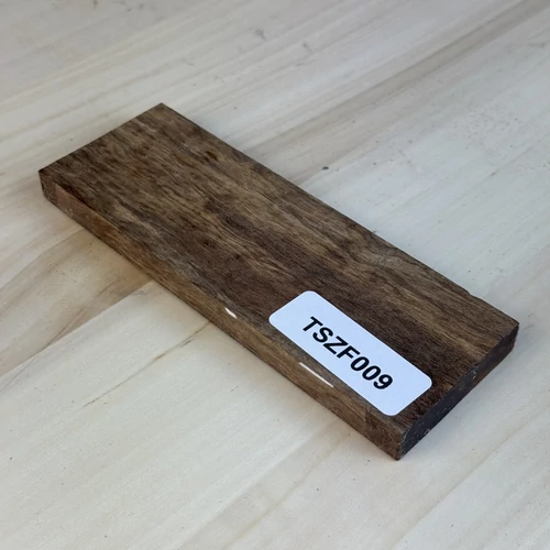 Tamboti szantálfa késmarkolat anyag 10 x 55 x 160 mm TSZF009